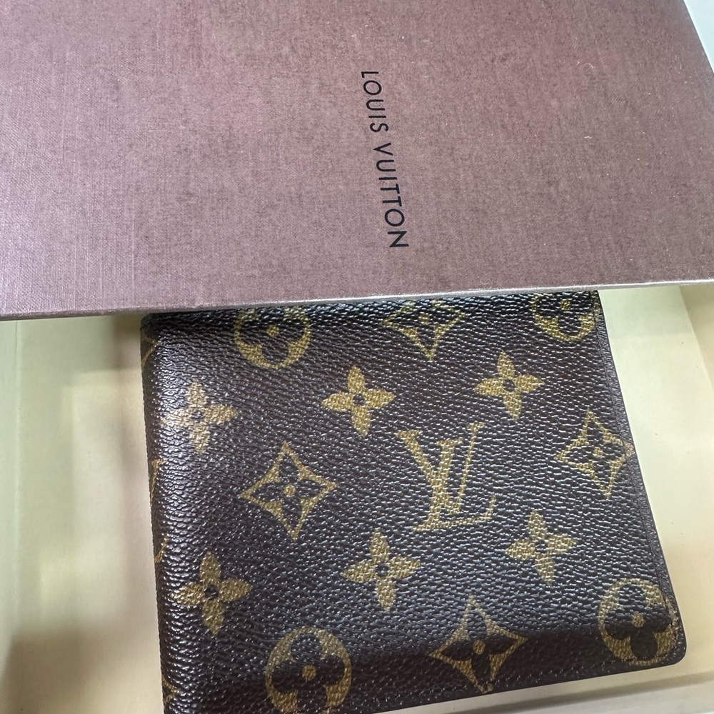 Louis Vuitton Monogram Canvas Wallet in Brown and Gold - Picture 11 of 11